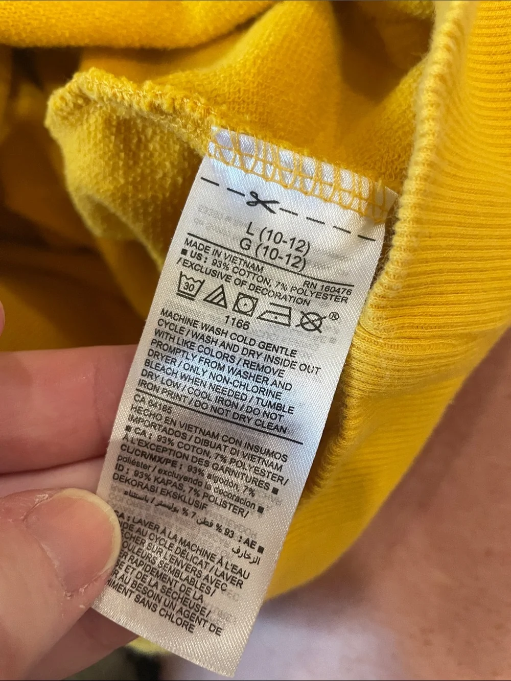 Kids' Yellow Hooded One-Piece with Maggie Simpson